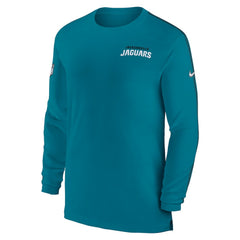 Jacksonville Jaguars Nike Sideline Coach UV Performance Long Sleeve T-Shirt