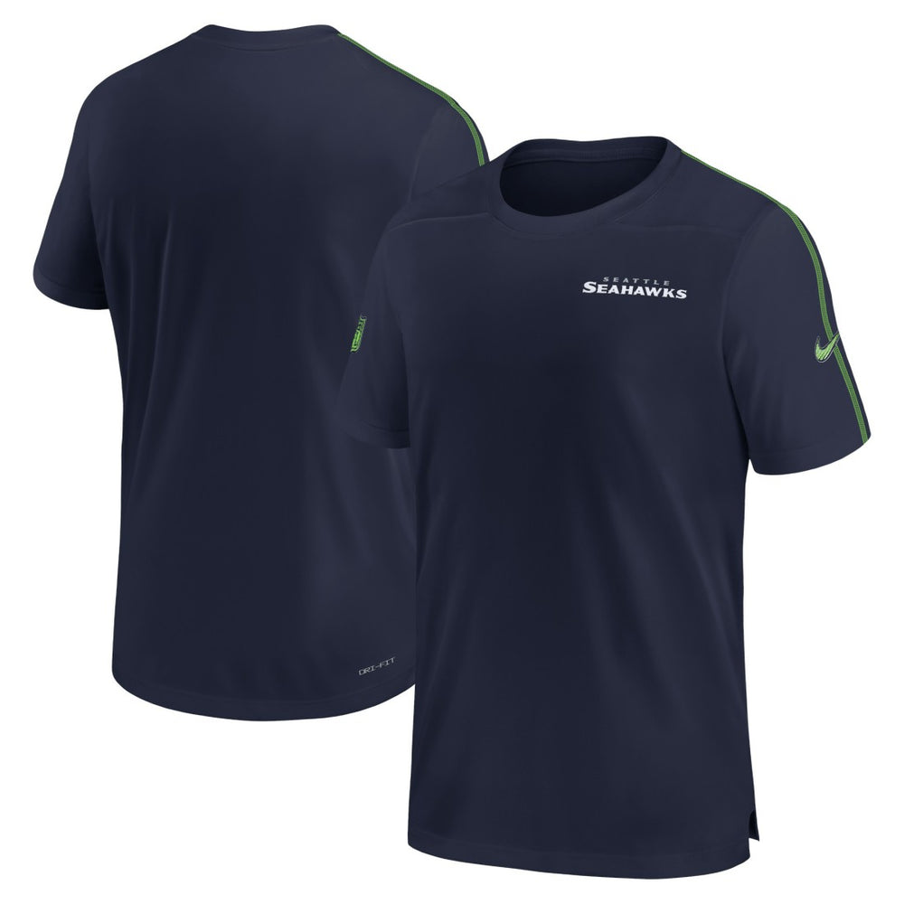 Seattle Seahawks Nike 2024 Sideline Coach UV Performance T-Shirt