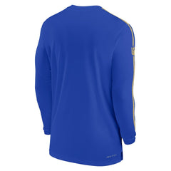 Los Angeles Rams Nike Sideline Coach UV Performance Long Sleeve T-Shirt