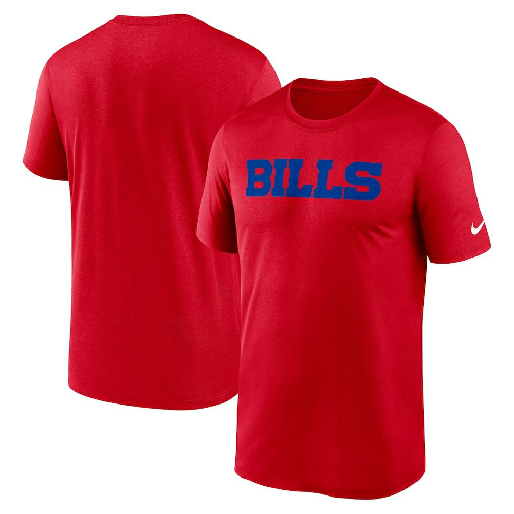 Buffalo Bills Nike Primetime Legend Wordmark Performance T-Shirt