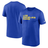Los Angeles Rams Nike Primetime Legend Wordmark Performance T-Shirt