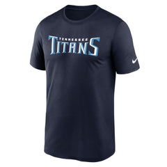 Tennessee Titans Nike Primetime Legend Wordmark Performance T-Shirt