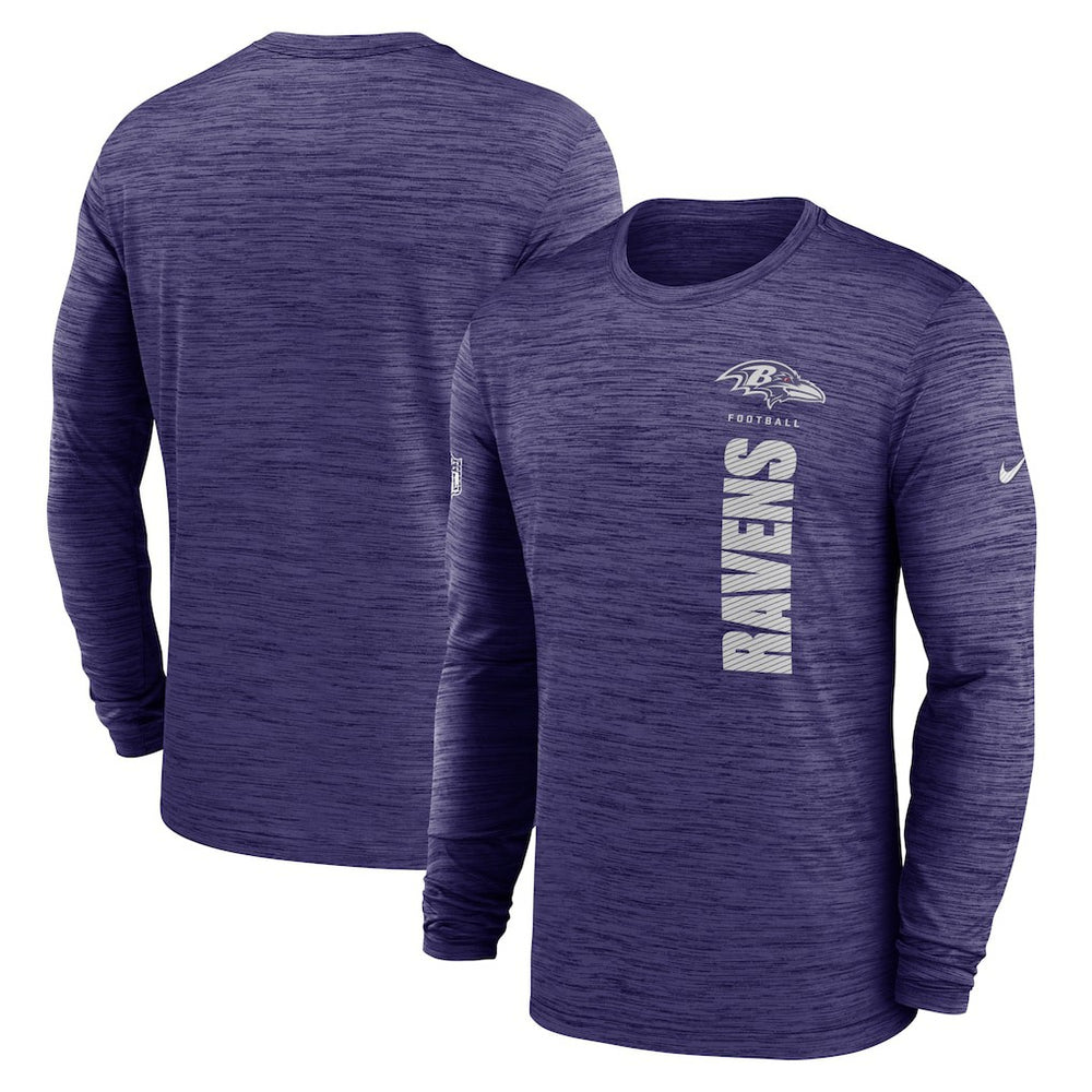 Baltimore Ravens Nike Sideline Velocity Dri-FIT Long Sleeve T-Shirt