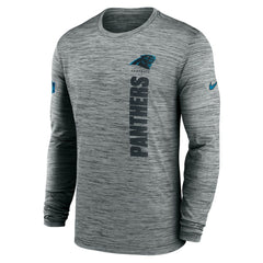 Carolina Panthers Nike Sideline Velocity Dri-FIT Long Sleeve T-Shirt