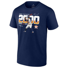 Jose Altuve Houston Astros Fanatics 2,000 Career Hits T-Shirt | MLB US