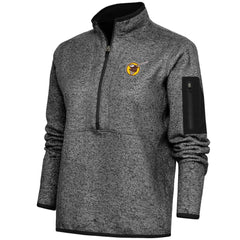 San Diego Padres Antigua Women's Cooperstown Logo Fortune Quarter-Zip Pullover Jacket | MLB For sale