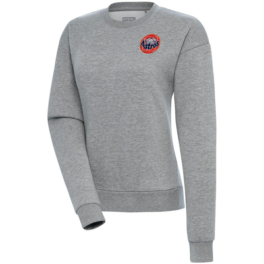 Houston Astros Antigua Women's Cooperstown Victory Crewneck Pullover Sweatshirt | MLB For sale