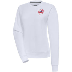 New York Yankees Antigua Women's Cooperstown Victory Crewneck Pullover Sweatshirt | MLB Outlet
