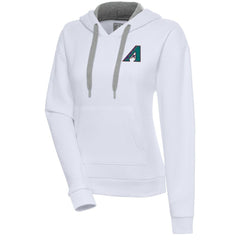 Arizona Diamondbacks Antigua Women's Cooperstown Victory Pullover Hoodie | MLB Shop