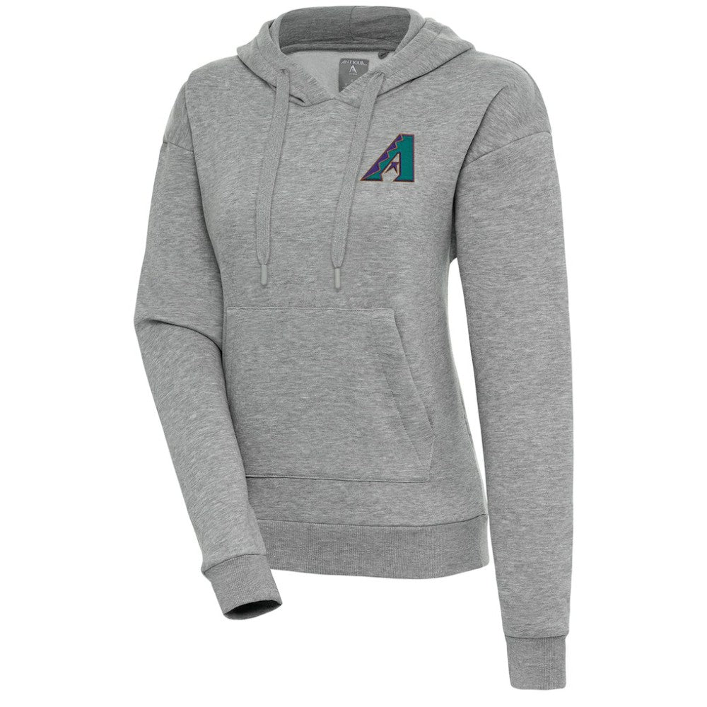 Arizona Diamondbacks Antigua Women's Cooperstown Victory Pullover Hoodie | MLB Outlet
