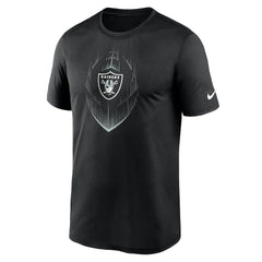 Las Vegas Raiders Nike Big & Tall Blitz Legend Icon T-Shirt