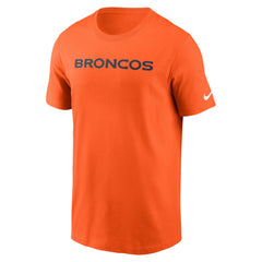 Denver Broncos Nike Primetime Wordmark Essential T-Shirt