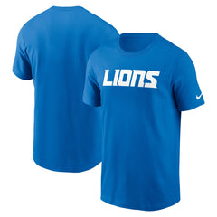 Detroit Lions Nike Primetime Wordmark Essential T-Shirt