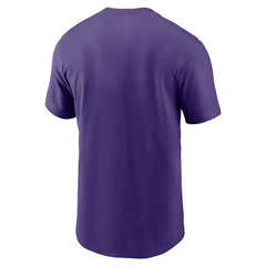 Minnesota Vikings Nike Primetime Wordmark Essential T-Shirt