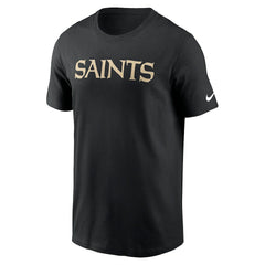 New Orleans Saints Nike Primetime Wordmark Essential T-Shirt
