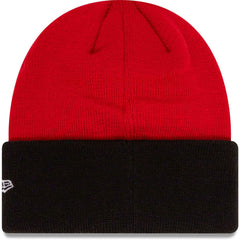 AC Milan New Era Youth Wordmark Cuffed Knit Hat Red - New Era
