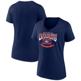 Montreal Canadiens Women's Slapshot V-Neck T-Shirt On Sale