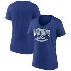 Tampa Bay Lightning Women's Slapshot V-Neck T-Shirt Online
