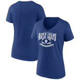 Toronto Maple Leafs Women's Slapshot V-Neck T-Shirt Online