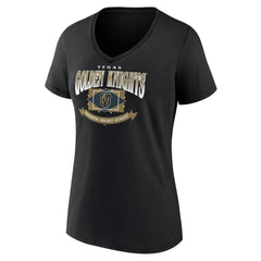 Vegas Golden Knights Women's Slapshot V-Neck T-Shirt For Sale