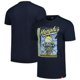 Memphis Grizzlies Sportiqe Unisex Swish Super-Soft Comfy Tri-Blend T-Shirt New