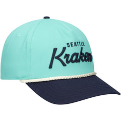 Seattle Kraken American Needle Roscoe Washed Twill Adjustable Hat Sale