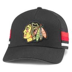 Chicago Blackhawks American Needle HotFoot Stripes Trucker Adjustable Hat Sale