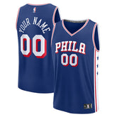 Philadelphia 76ers Youth Fast Break Custom Replica Jersey For Sale