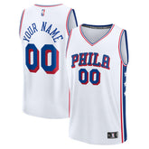 Philadelphia 76ers Youth Fast Break Custom Replica Jersey Discount