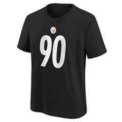 Pittsburgh Steelers Nike T.J. Watt Youth Player Name & Number T-Shirt
