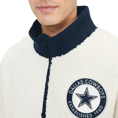 Dallas Cowboys Tommy Hilfiger Jordan Sherpa Quarter-Zip Jacket