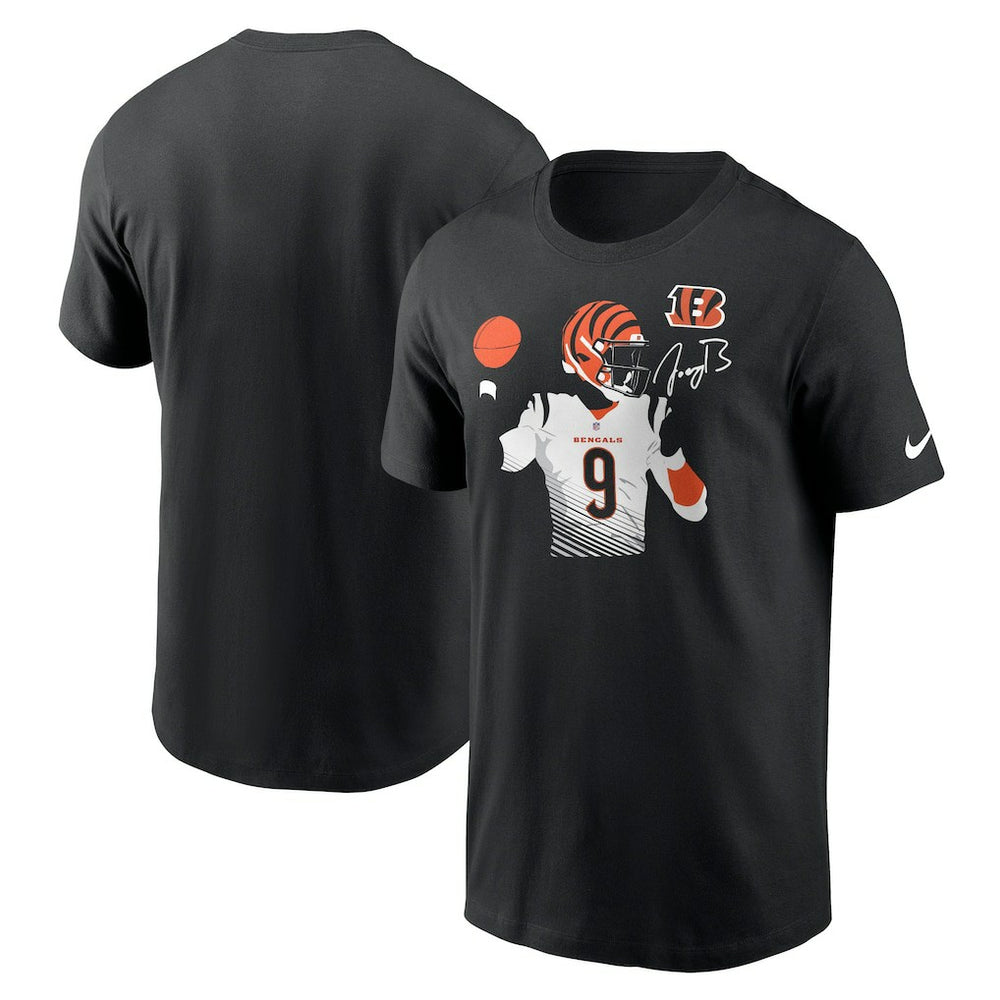 Cincinnati Bengals Nike Joe Burrow Player Graphic T-Shirt