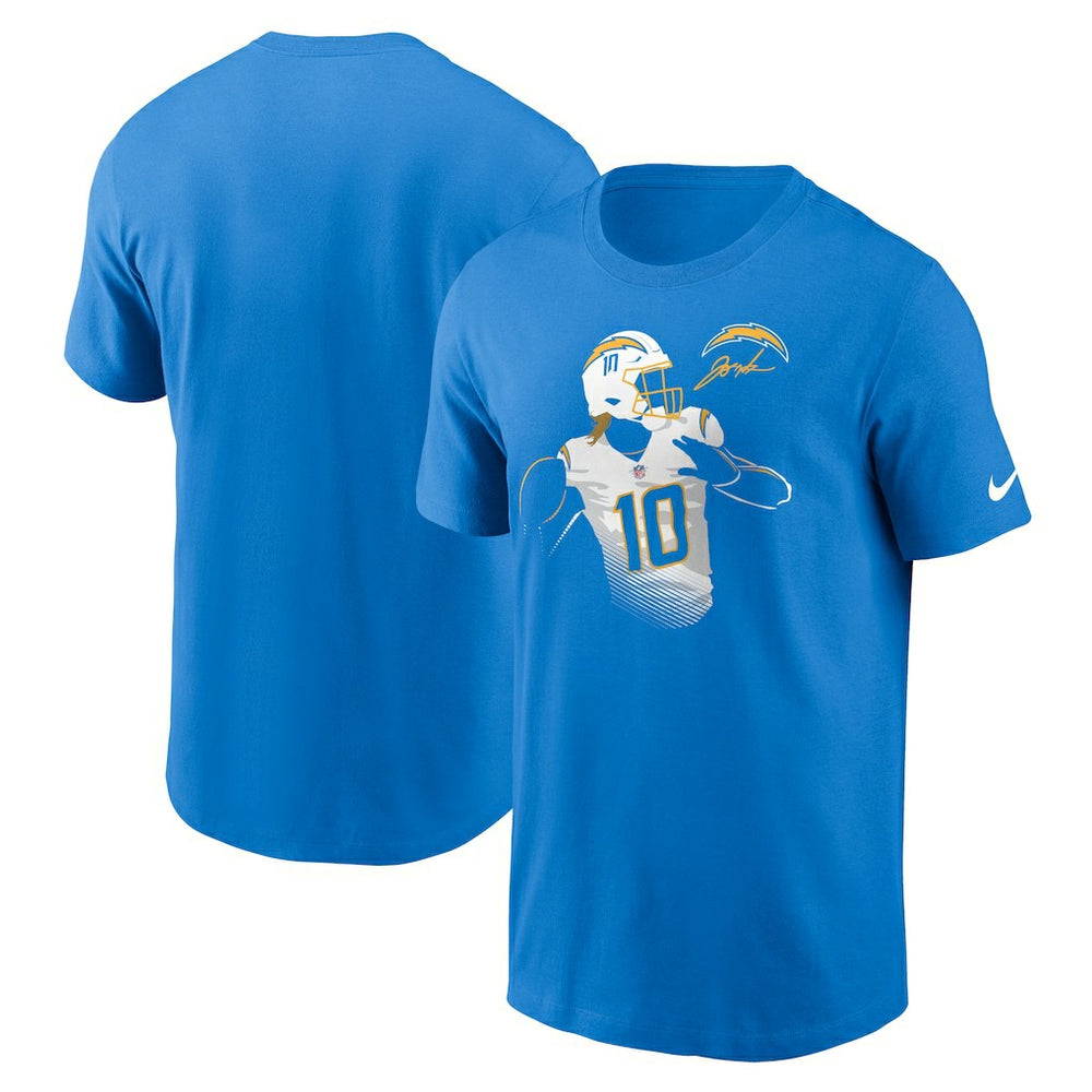 Los Angeles Chargers Nike Justin Herbert Player Graphic T-Shirt
