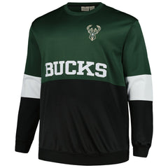 Milwaukee Bucks Big & Tall Split Pullover Sweatshirt Online