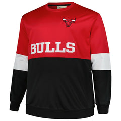Chicago Bulls Big & Tall Split Pullover Sweatshirt sale For Sale