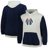 Washington Wizards Big & Tall Primary Arctic Pullover Hoodie New