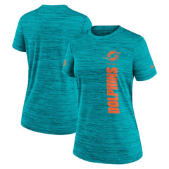Miami Dolphins Nike Women's Sideline Velocity Dri-FIT T-Shirt
