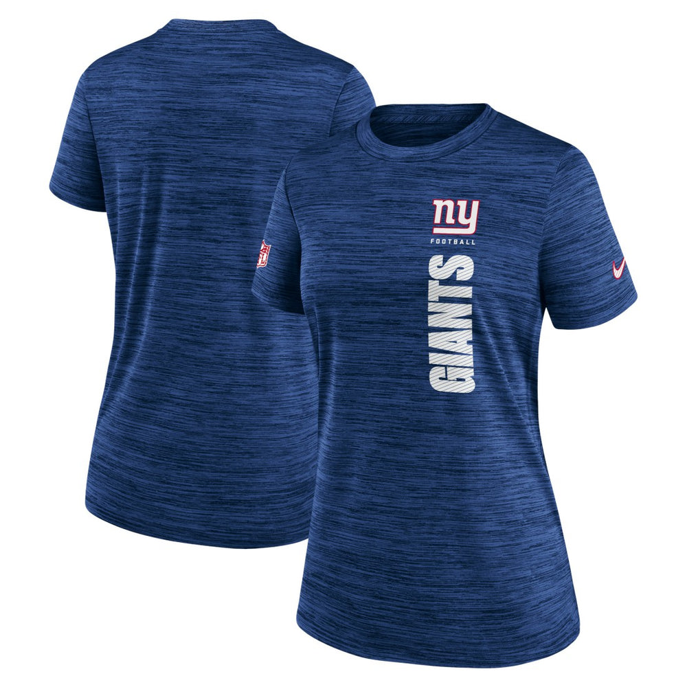 New York Giants Nike Women's Sideline Velocity Dri-FIT T-Shirt