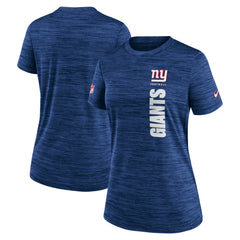 New York Giants Nike Women's Sideline Velocity Dri-FIT T-Shirt