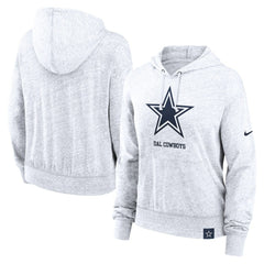 Dallas Cowboys Nike Women's Gym Vintage Logo Pullover Hoodie