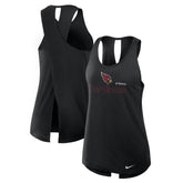 Arizona Cardinals Nike Women's Open-Back Crisscross Dri-FIT Tank Top