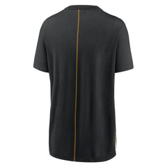 Pittsburgh Steelers Nike Women's Wordmark Tri-Blend T-Shirt