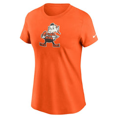 Cleveland Browns Nike Women's Throwback Primary Logo T-Shirt