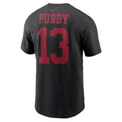 San Francisco 49ers Nike Brock Purdy Player Name & Number T-Shirt