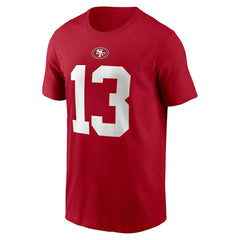 San Francisco 49ers Nike Brock Purdy Player Name & Number T-Shirt