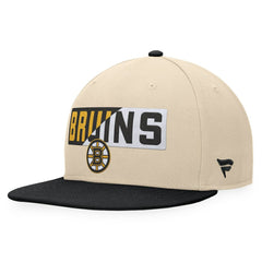 Boston Bruins Fanatics Goalaso Snapback Hat For Sale