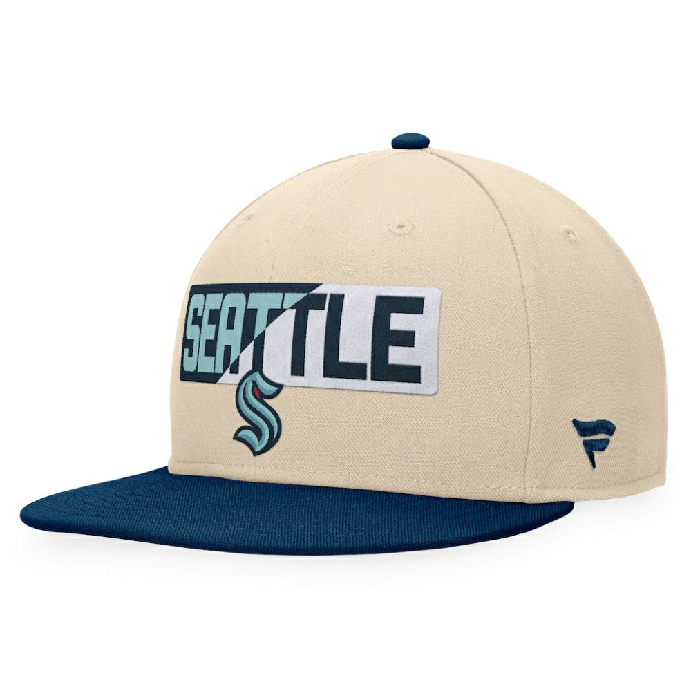Seattle Kraken Fanatics Goalaso Snapback Hat Online
