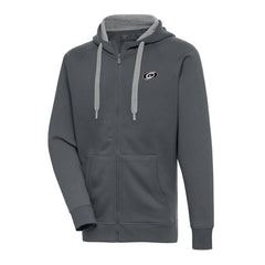 Carolina Hurricanes Antigua Metallic Logo Victory Full-Zip Hoodie On Sale