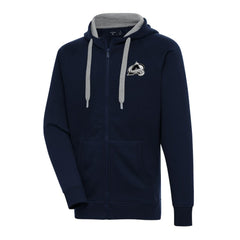 Colorado Avalanche Antigua Metallic Logo Victory Full-Zip Hoodie Online