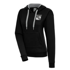 New York Rangers Antigua Women's Metallic Logo Victory Pullover Hoodie Discount